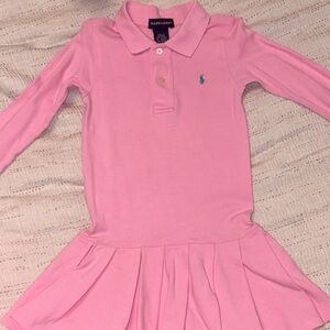 Ralph Lauren Kids Pink Polo Dress size 4T girls